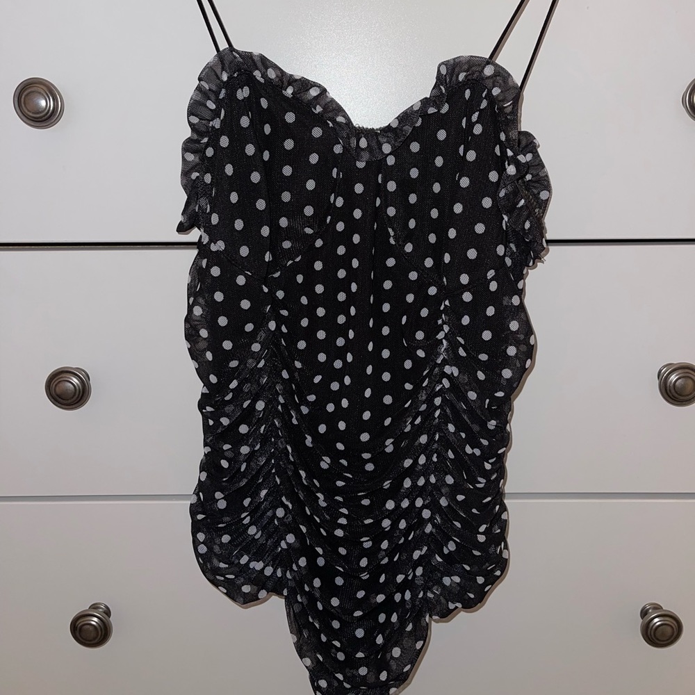 Leith Polka Dot Bodysuit